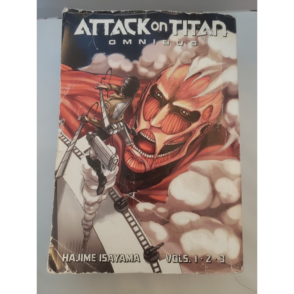 Attack on Titan Omnibus 1 Vol. 1-3 Hajime Isayama English Paperback Book Manga